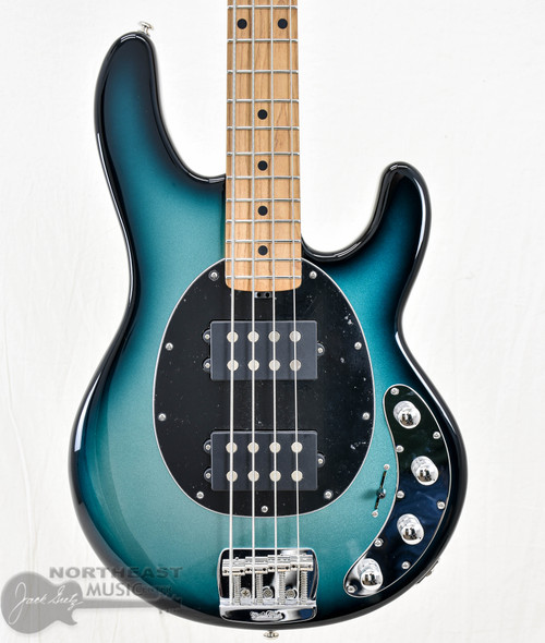 Ernie Ball Music-Man Stingray Special HH - Frost Green Pearl
