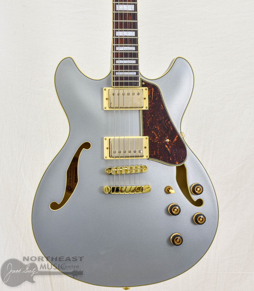 Ibanez Artcore AS73G Semi-Hollow Electric Guitar Moonstone Silver