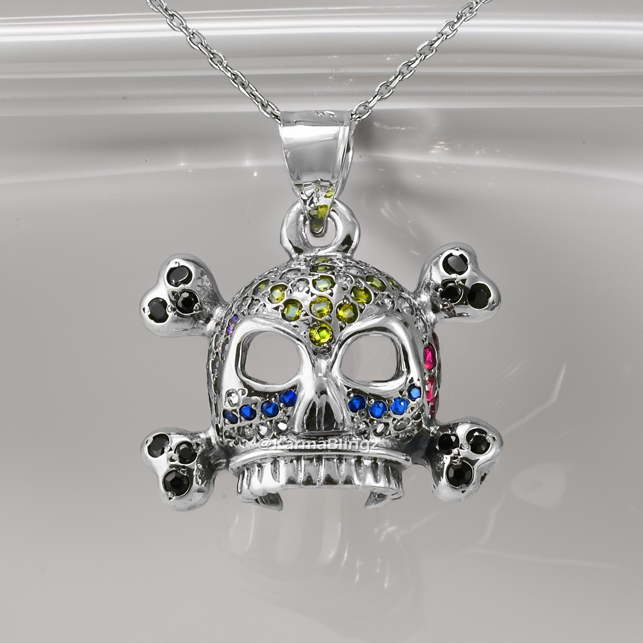 アクセサリー DSQUARED 2 Skull necklace Alexander Mcqueen Silver-tone steel divided skull necklace