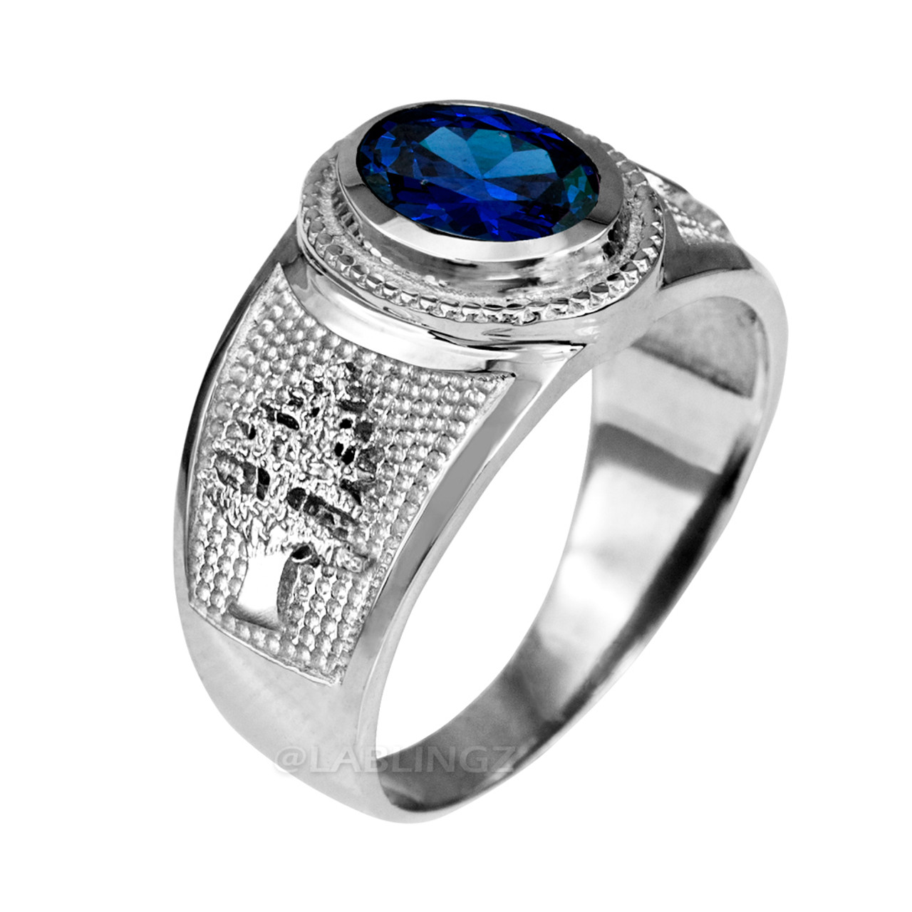 ☆TATIANA☆ Silver 925 birthstone round bezel one-touch earr Sterling Silver Lebanese Cedar Tree Band Oval Color CZ