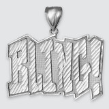 Sterling Silver BLING! DC Hip-Hop Pendant