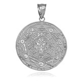 Silver Chakra Pendant