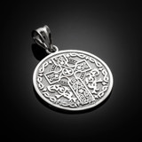 Silver Irish Blessing Oendant