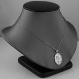 Sterling Silver Chinese "Success" Symbol Pendant Necklace