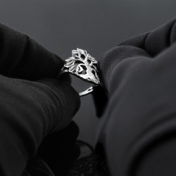 Sterling Silver Tree of Life Statement Ring