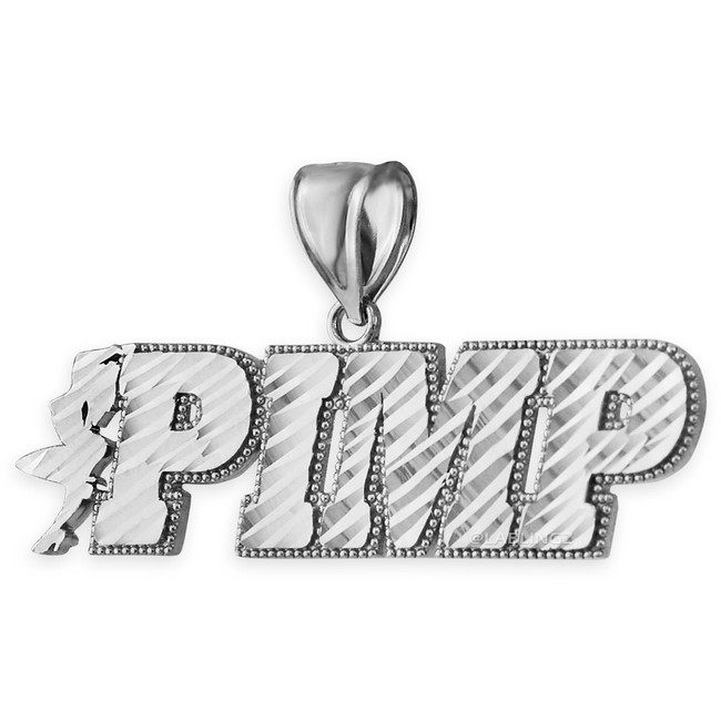 Sterling Silver Pimp Hip-Hop DC Pendant