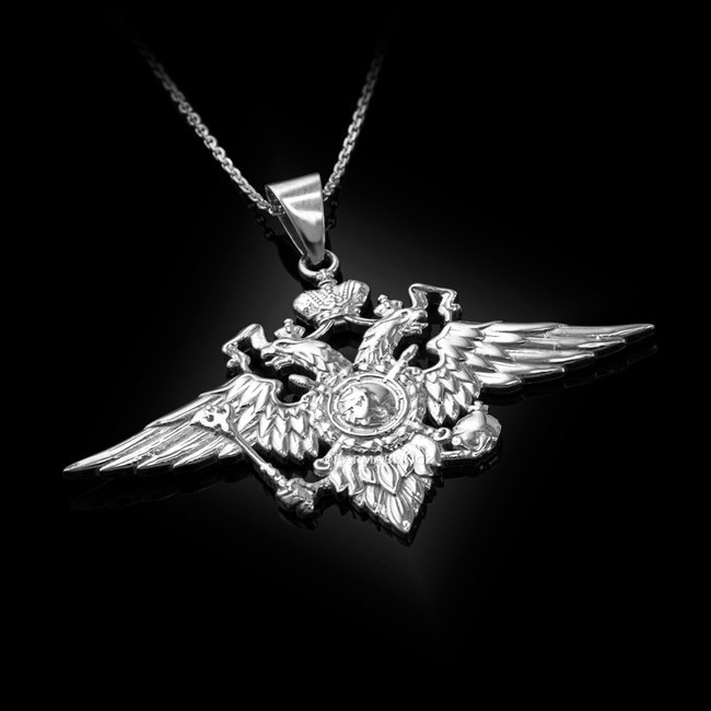 Russian Imperial Double-headed Eagle Necklace