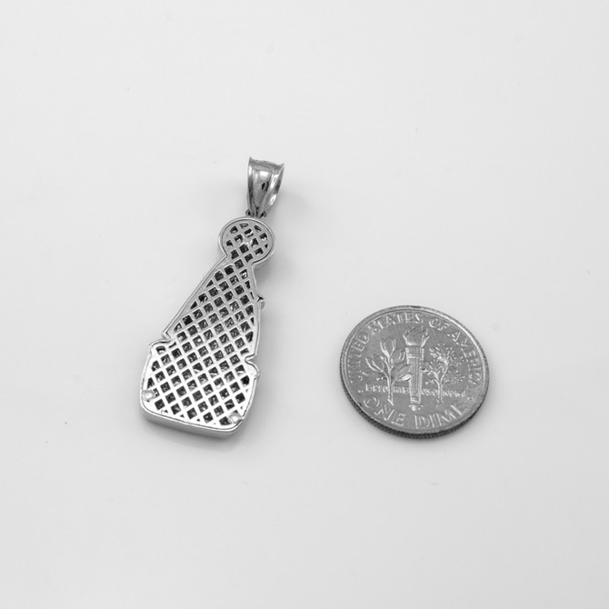 Our Lady of Cobre Silver Pendant (S/L)