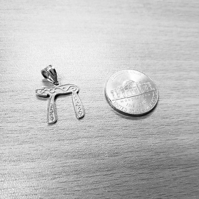 Sterling Silver Jewish Chai Pendant Necklace