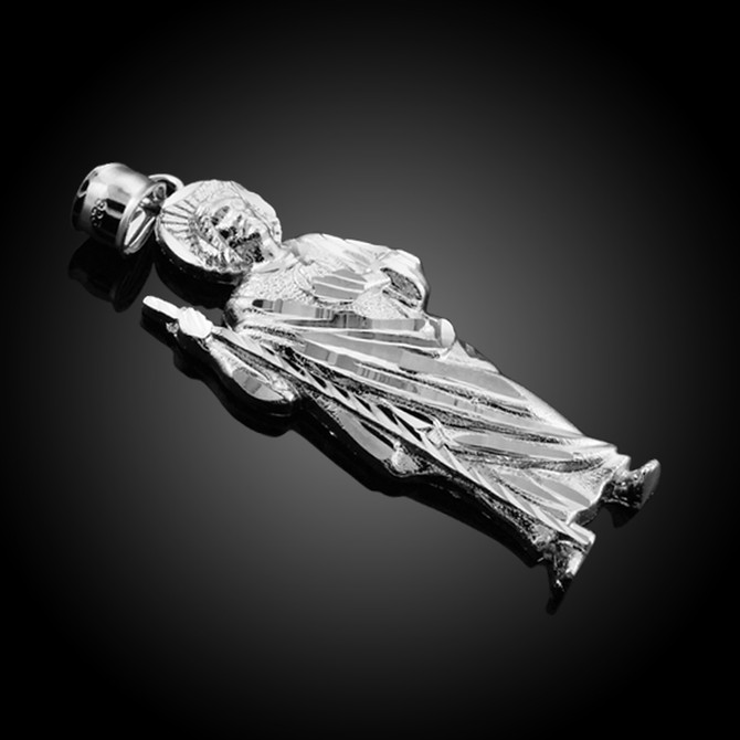 St. Jude Pendant in 925 Sterling Silver