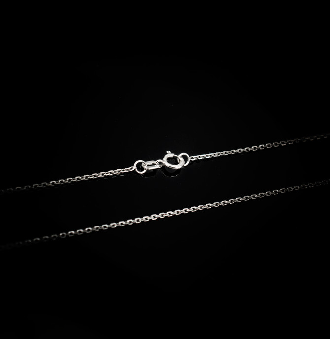 Sterling Silver Byzantine Double Headed Eagle Pendant Necklace