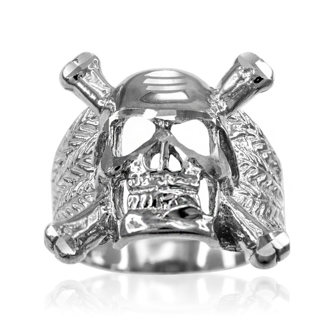 Silver Biker Ring