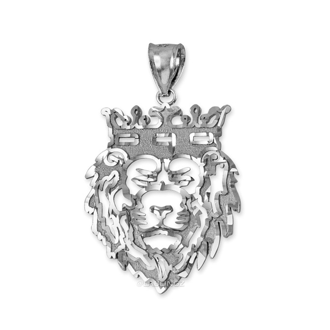 Sterling Silver Lion King DC Charm Necklace