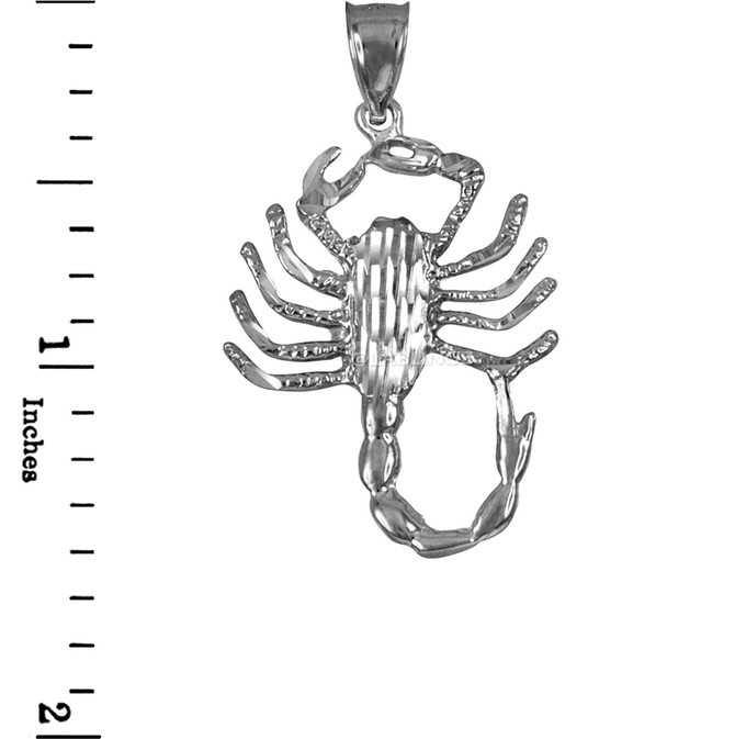 Sterling Silver Scorpion DC Pendant