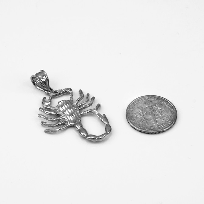 Sterling Silver Scorpion DC Pendant