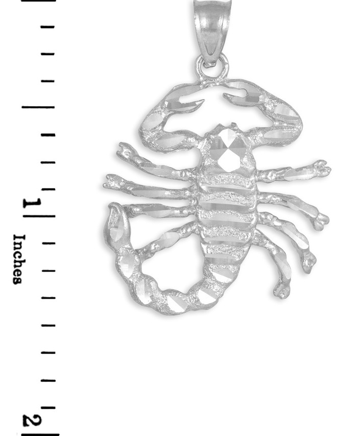 Sterling Silver Scorpion Pendant