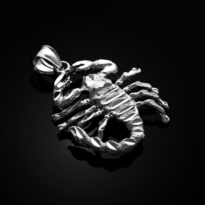 Sterling Silver Scorpion Pendant
