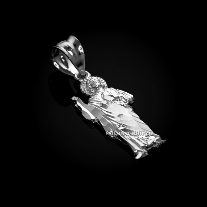 Sterling Silver Saint Jude DC Charm Necklace