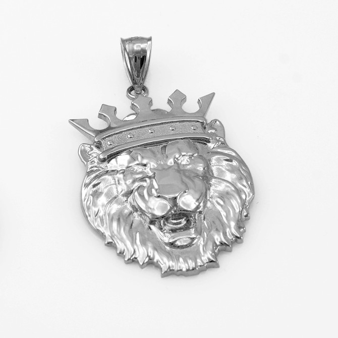 Sterling Silver Lion King Pendant (S/M/L/XL)