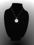 Sterling Silver  Aztec Coin Caribbean Pirates Skull Pendant Necklace
