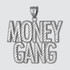 Sterling Silver MONEY GANG Hip-Hop DC Pendant