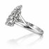 Sterling Silver Ganesha Elephant God Yoga Ganpati Statement Ring