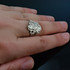 Sterling Silver Ganesha Elephant God Yoga Ganpati Statement Ring