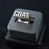 Sterling Silver GOAT Block Letter Midsize Unisex Ring