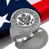 Sterling Silver U.S. Army Men's Signet Military Statement Ring