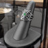 Sterling Silver Women’s Spiderweb Twisted Rope Ring with Genuine Emerald and Tanzanite Gemstone