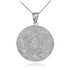Silver Om Chakra Necklace