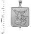 St. Michael Sterling Silver Medal Pendant