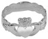 Sterling Silver Irish Claddagh Ladies Ring