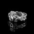 Ladies Silver Claddagh Ring