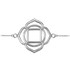 Sterling Silver Muladhara Chakra Womens Yoga Bracelet Bracelet