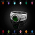Sterling Silver Mariner Anchor CZ Birthstone Ring