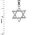 Sterling Silver Jewish Star of David DC Charm Necklace
