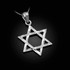 Sterling Silver Jewish Star of David DC Charm Necklace
