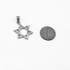 Sterling Silver Jewish Star of David DC Charm Necklace