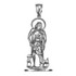 Sterling Silver St. Lazarus of Bethany Statuette Pendant