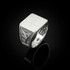 Silver Celtic Men's Signet Ring