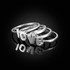 Sterling Silver Personalized Initial Alphabet Letter Stackable Ring