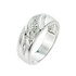 Sterling Silver Men's Diamond Wedding Band