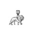 Sterling Silver Tiny Lion Charm Necklace