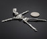 Sterling Silver 3D Skeleton Dangle Pendant
