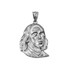 Sterling Silver Benjamin Franklin Pendant (S/M/L)
