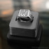 Solid Sterling Silver Square Allah Signet Ring Arabic Calligraphy Saudi Kingdom Band