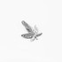 Sterling Silver Marijuana Leaf Cannabis DC Charm Necklace
