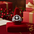 Mens Sterling Silver Compass Ring