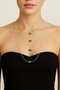 Sterling Silver Egyptian Isis Winged Down Goddess Pendant Necklace